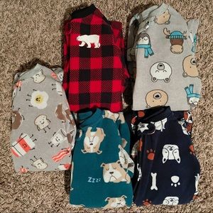 Fleece Footie Pajama Bundle